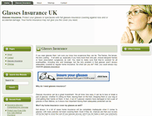 Tablet Screenshot of glassesinsurance.co.uk